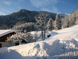 Winterliche Landschaft Fahrnpoint